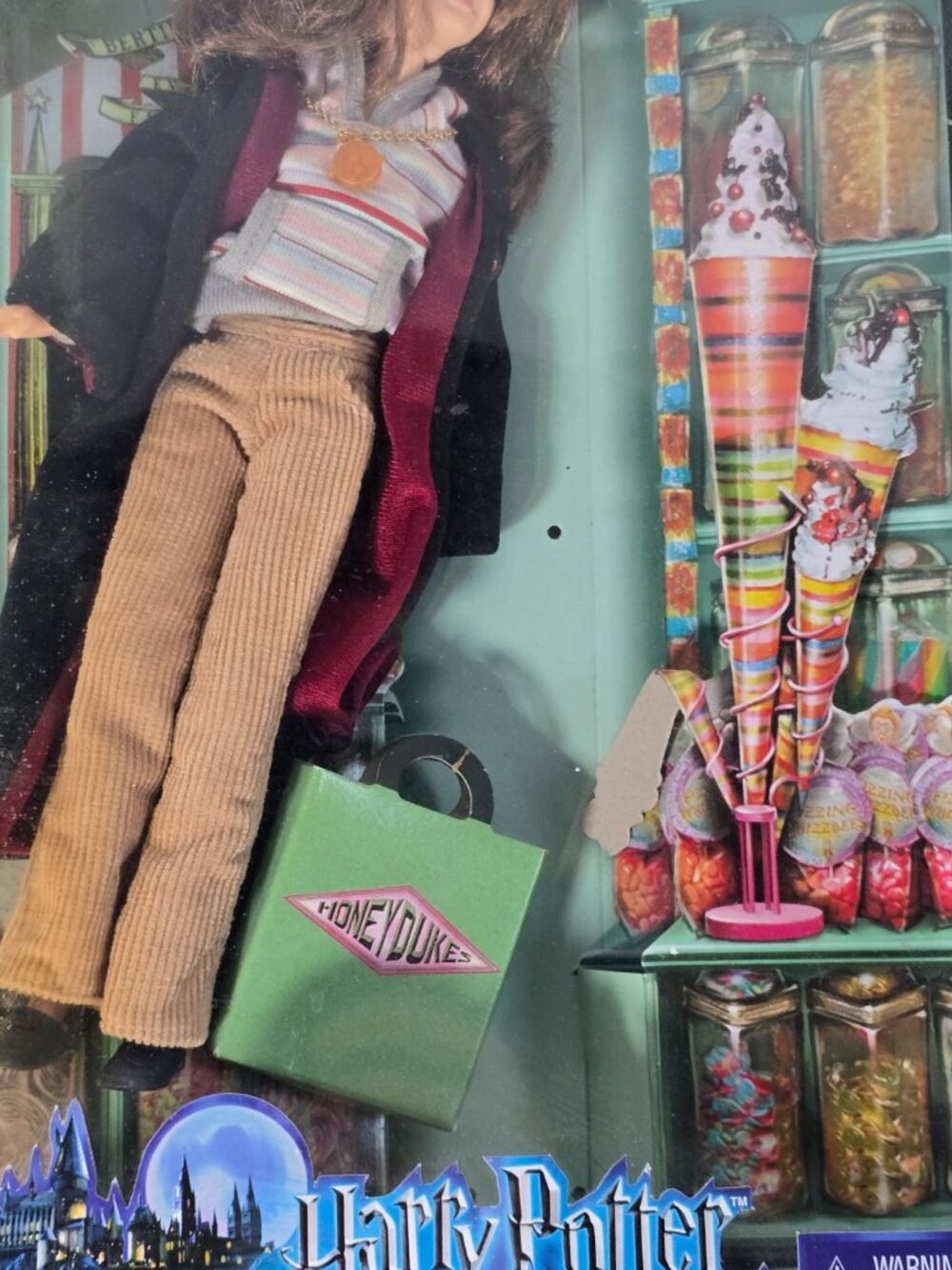 Harry Potter And The Prisoner Of Azkaban Hogsmeade Hermione Mattel Doll open box - Picture 3 of 5